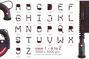 Future Machine - 3D Lettering, a Graphic by MIIM (Thumbnail 5 of 8)