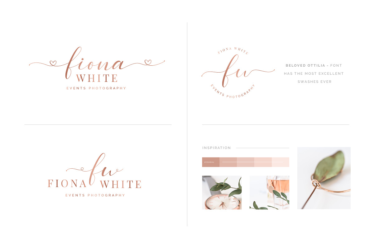 Beloved Ottilia Font + Free Logos preview 8