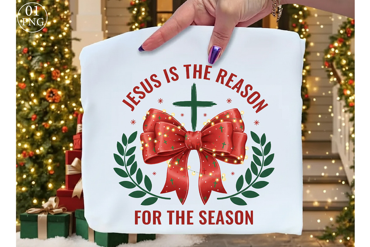 Jesus is the Reason for the Season P, an Illustration by Libby Wishes (Photo 1 of 7)