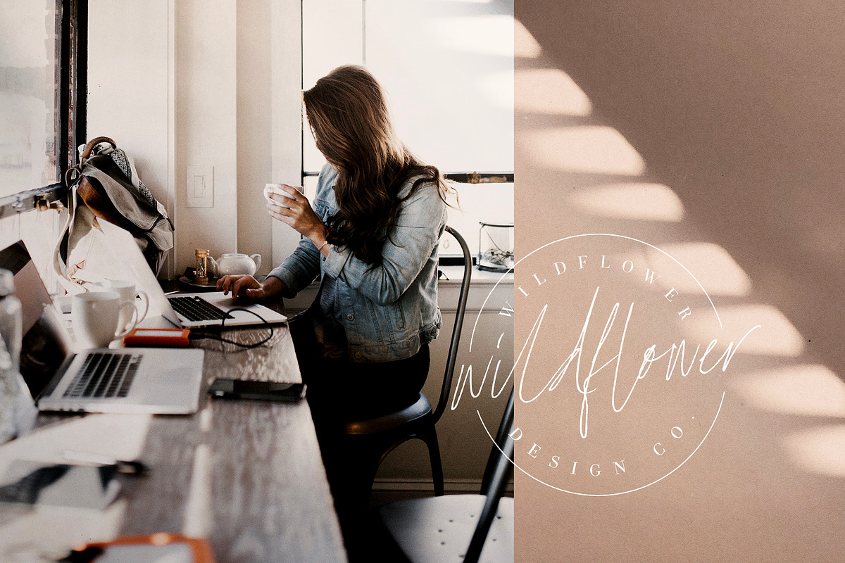 Coral Blush Font Duo preview 6