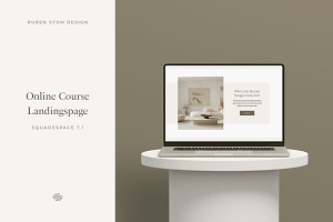 Online Course Squarespace 7.1 Theme