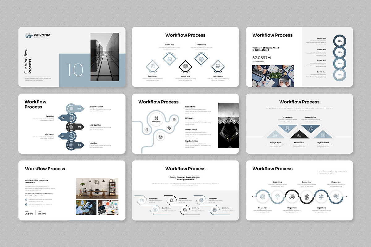 Business Plan PowerPoint Template, a Presentation Template by GenerousArt (Photo 13 of 38)