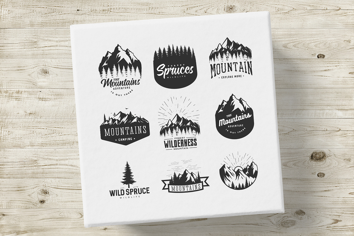 Mountains, a Branding & Logo Template by DOBROGRAPH (Photo 5 of 7)