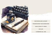 Vintage Stationery Clipart Bundle, an Object Illustration by Design Scotch (Thumbnail 6 of 8)