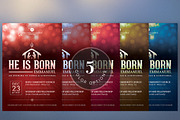 Emmanuel Christmas Flyer Poster, a Flyer Template by Godserv Designs (Thumbnail 5 of 5)