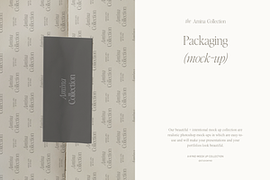 The Amina Collection - Packaging