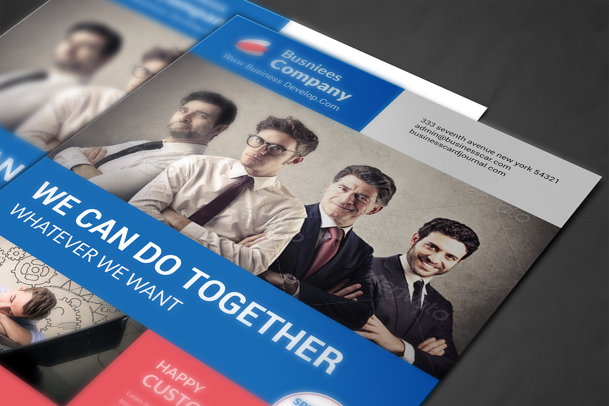 Corporate Business Flyer, a Flyer Template by AfzaalGraphics (Photo 4 of 4)