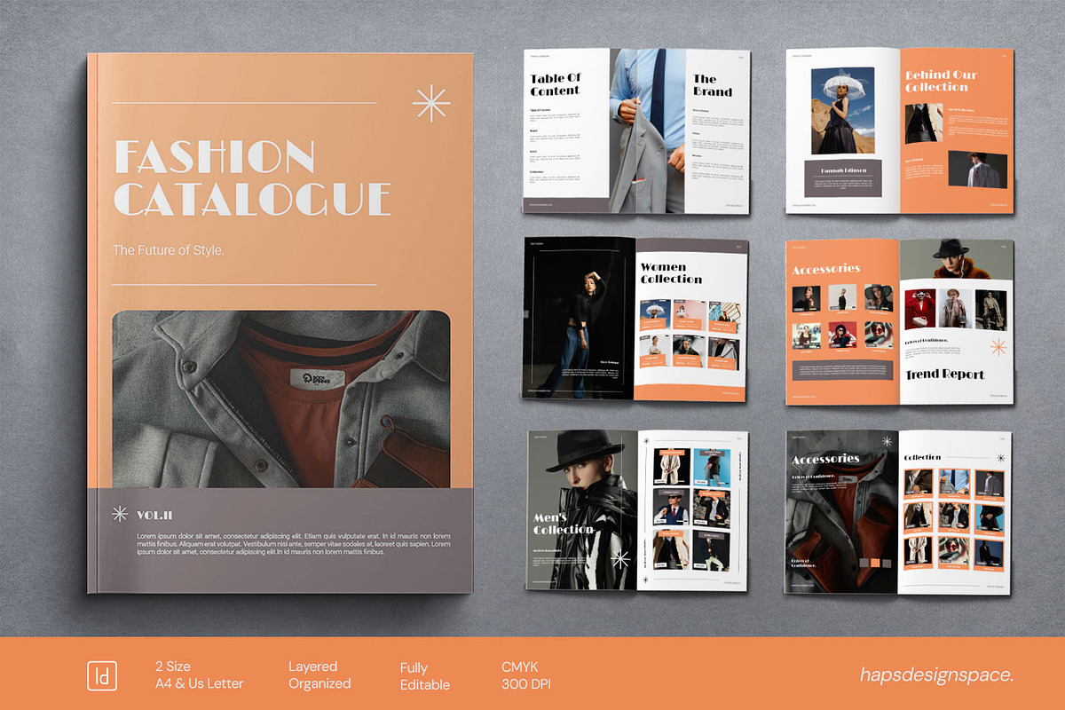 Fashion Product Catalog, a Magazine Template by Haps Space (Photo 1 of 8)
