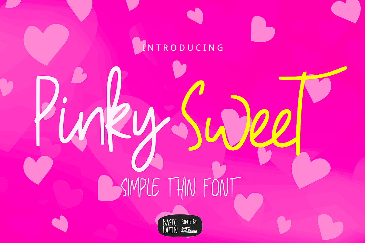 Pinky Sweet Cute Font