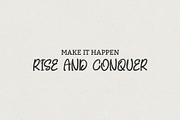 KUROHANA – Handwritten Font, a Font by MEANDSTUDIO (Thumbnail 4 of 10)
