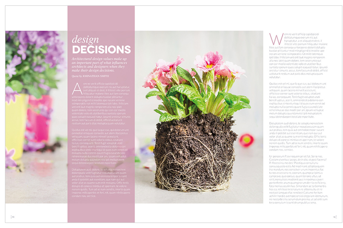 Magazine Template InDesign 16, a Magazine Template by Love Graphic Design (Photo 13 of 20)