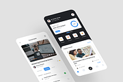 My Edu - Online Course App UI Kit, an UI Kit Template by iDoodle Studio (Thumbnail 2 of 4)