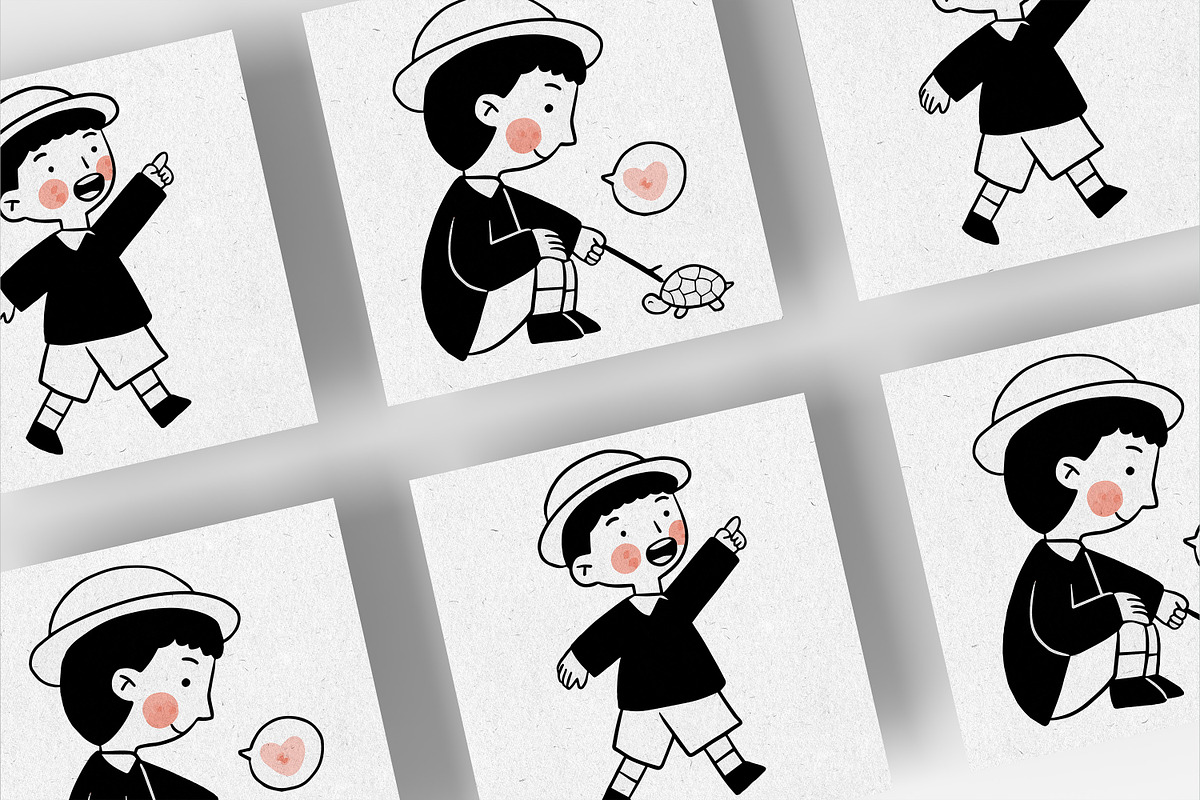 Kindergarten Kids elements bundle, a Person Illustration by RizkaNurfazrina (Photo 5 of 6)