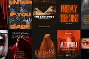 Halloween Canva Template Set 1, a Templates & Theme by BYOTstudios (Thumbnail 2 of 11)