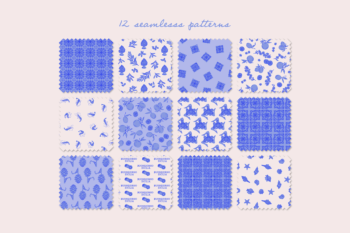 Buongiorno Sicilia | Illustrations, a Decorative Illustration by Ola_Mazur (Photo 9 of 10)