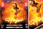 Summer Party Flyer Template, a Flyer Template by FlyerPixles(SP11) (Thumbnail 3 of 3)