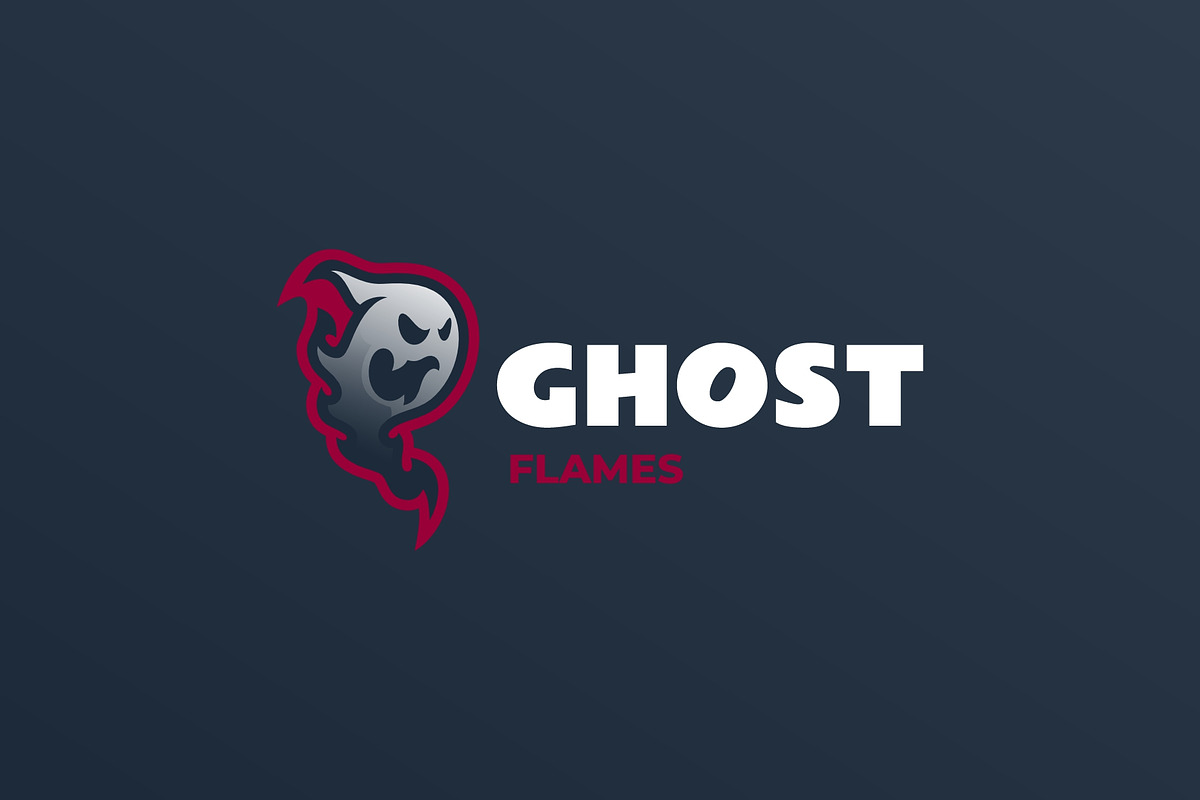 Ghost Character Mascot Logo Design, a Branding & Logo Template by Artnivora.Std