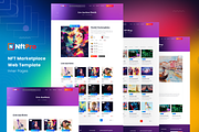 NftPro – NFT Marketplace Template, an UI Kit Template by DesignsLab (Thumbnail 2 of 4)