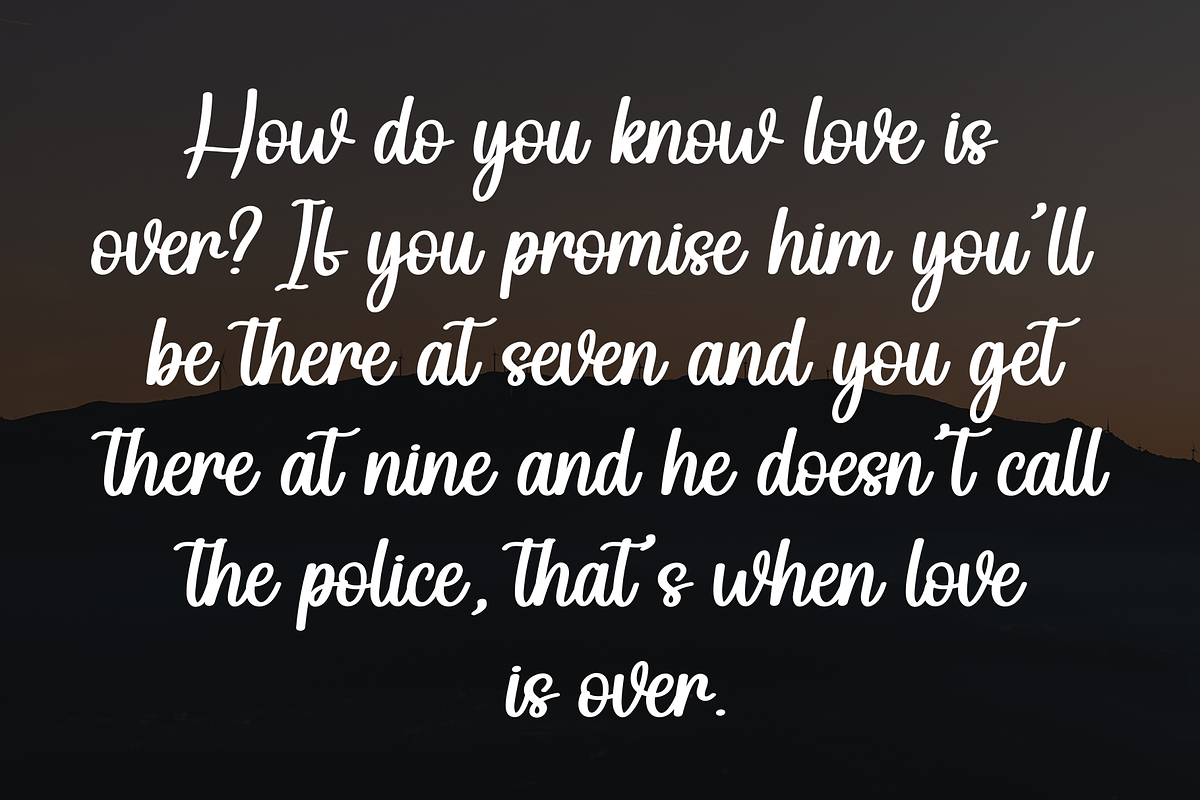 Black Sample | Script Font, a Handwritten Font by Scratchones (Photo 6 of 9)