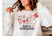 Valentine Goose, Funny Valentine, an Illustration by Designking (Thumbnail 2 of 6)