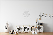 Kids Frames & Wall Mockup Bundle - 5, a Print Template by Yuri-U (Thumbnail 6 of 32)