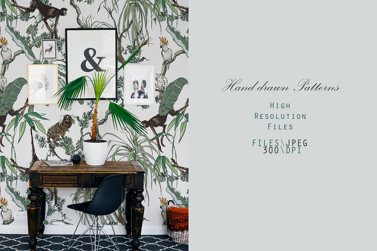 Chinoiserie. Seamless Patterns, a Pattern Graphic by Irina Dolgikh (Photo 2 of 13)