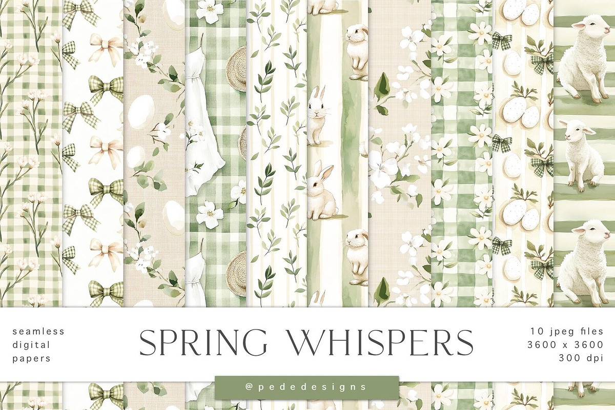 Spring Whispers, a Seasonal Illustration by PeDe Designs (Photo 19 of 25)