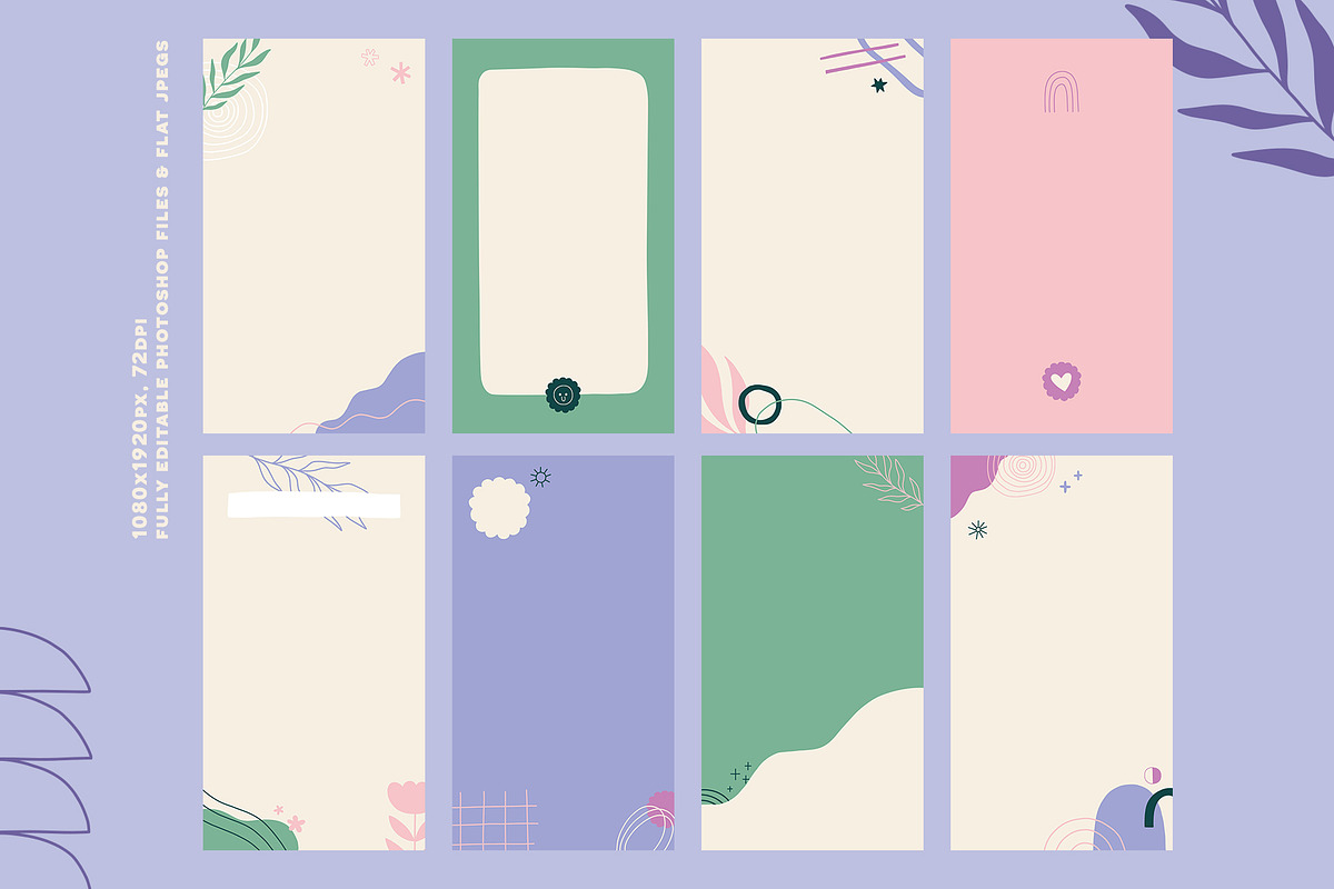 Graphical Instagram Templates - PSD, a Social Media Template by Carole Chevalier (Photo 6 of 13)