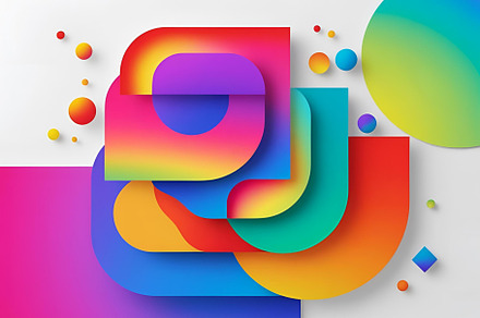 colorful design abstract image, a Wallpaper Photo by ComfortQ