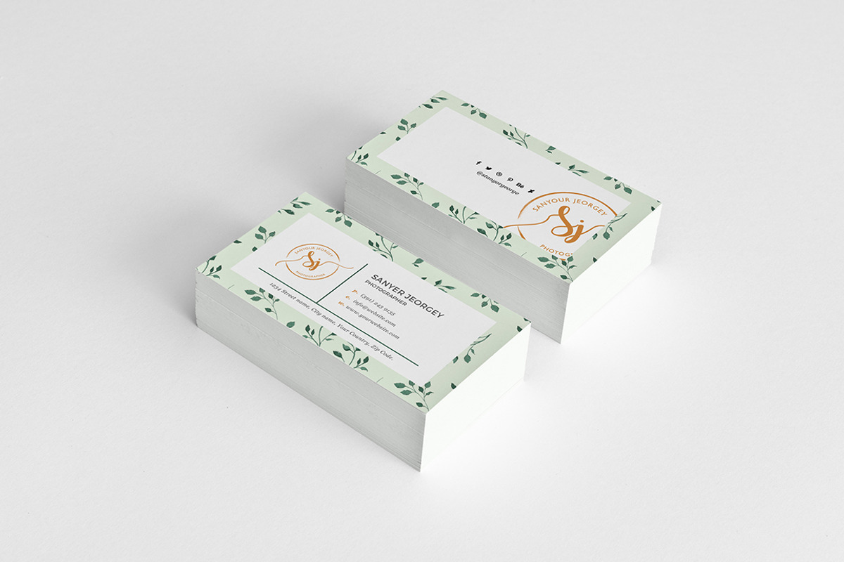 Photography Business Card Bundle, a Business Card Template by GraphicsEgg (Photo 11 of 20)