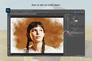 Watercolor Photo Template, a Preset Add-On by Andrew Skoch Design (Thumbnail 5 of 6)