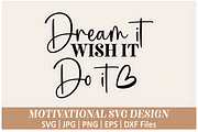 Motivational Quotes Svg Bundle, a Decorative Illustration by Design Station (Thumbnail 3 of 7)