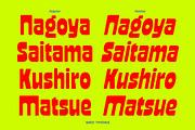 TNSC GARLY - Bold Display Typeface, a Sans Serif Font by The Native Saint Club (Thumbnail 7 of 16)
