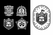 Beer Emblems, an Object Graphic by TickStyle (Thumbnail 2 of 2)