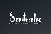 Sentralie, a Handwritten Font by pineungtype (Thumbnail 1 of 5)