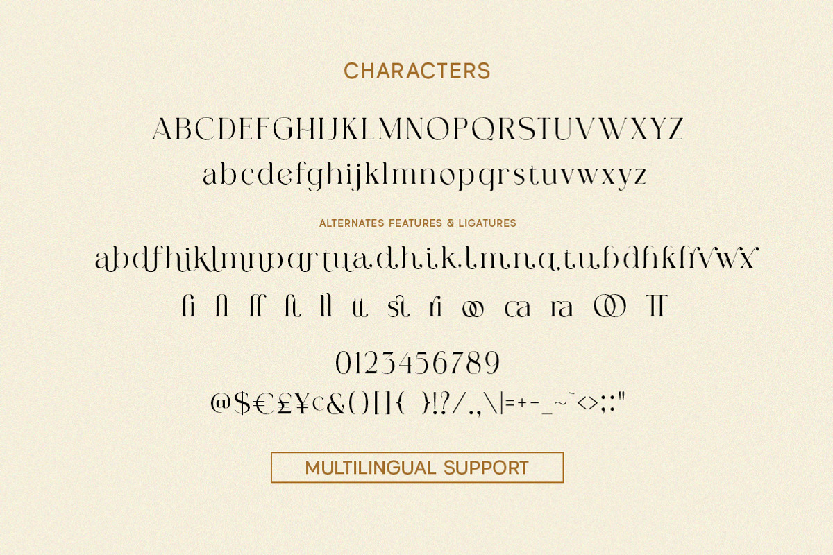 Harmony Embrace - A Font Duo, a Serif Font by Letterhend Studio (Photo 7 of 11)