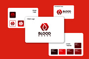 Set of Blood Donor Logo designs, a Branding & Logo Template by Lucky Creative (Thumbnail 2 of 5)