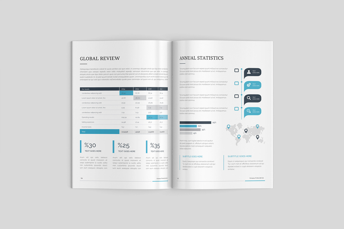 The Profile Brochure, a Brochure Template by Brochure-Market (Photo 8 of 10)