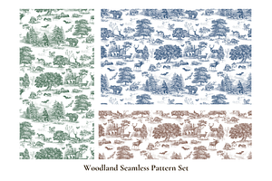 Wildlife Seamless Pattern Bundle