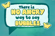 Bubble Gum - hand written font, a Script Font by Anna Ivanir (Thumbnail 2 of 4)