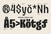 Myntro Sans – Bold Condensed Display, a Sans Serif Font by Zarma Type (Thumbnail 9 of 14)