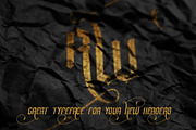 La Forest Typeface, a Blackletter Font by Cruzine (Thumbnail 5 of 5)