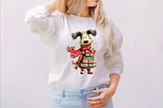 Whimsical Valentines Day Dogs Clipar, an Illustration by SVGArt (Thumbnail 6 of 8)