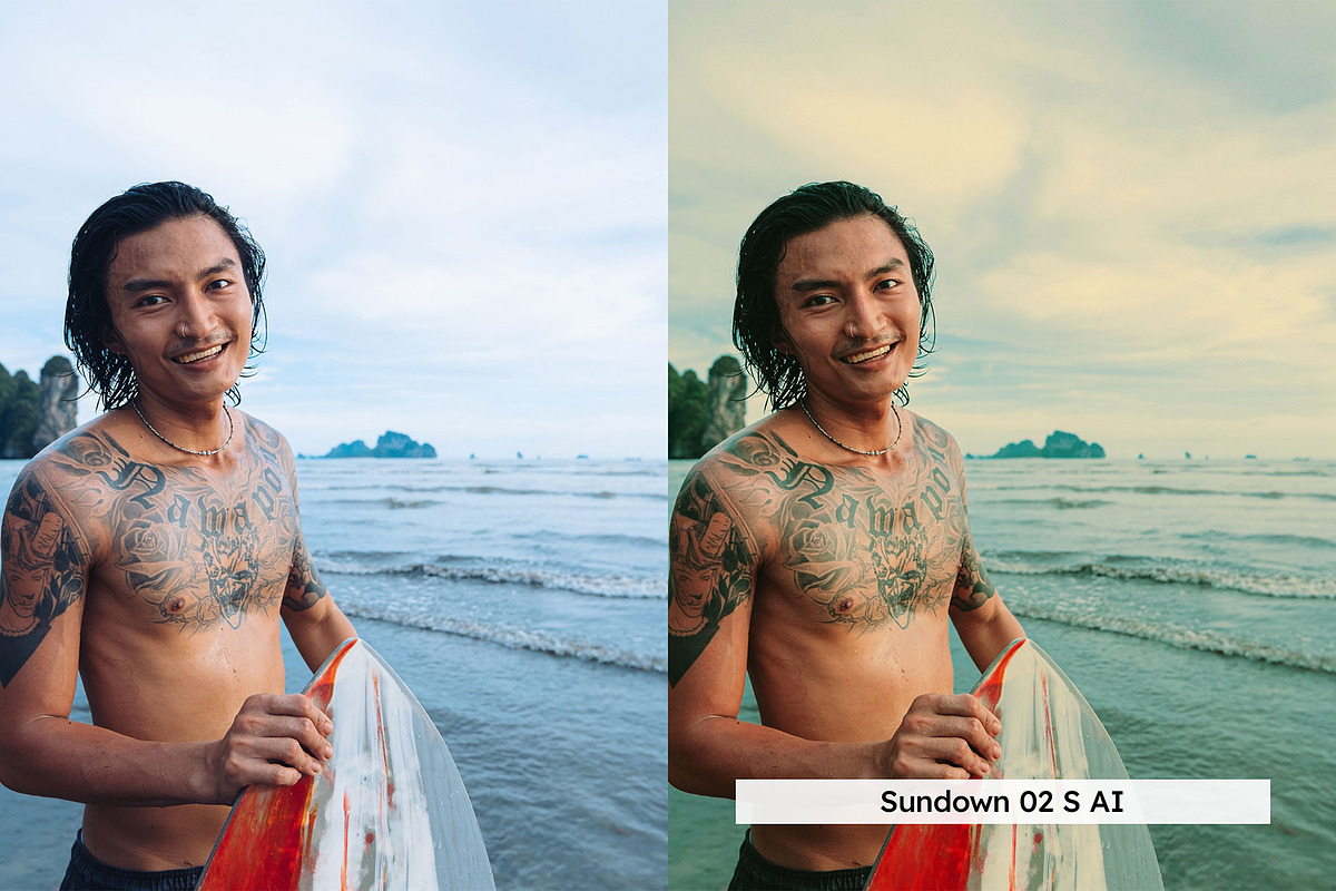 20 Surf Tones Lightroom Presets LUTs, a Preset Add-On by SparkleStock (Photo 5 of 13)