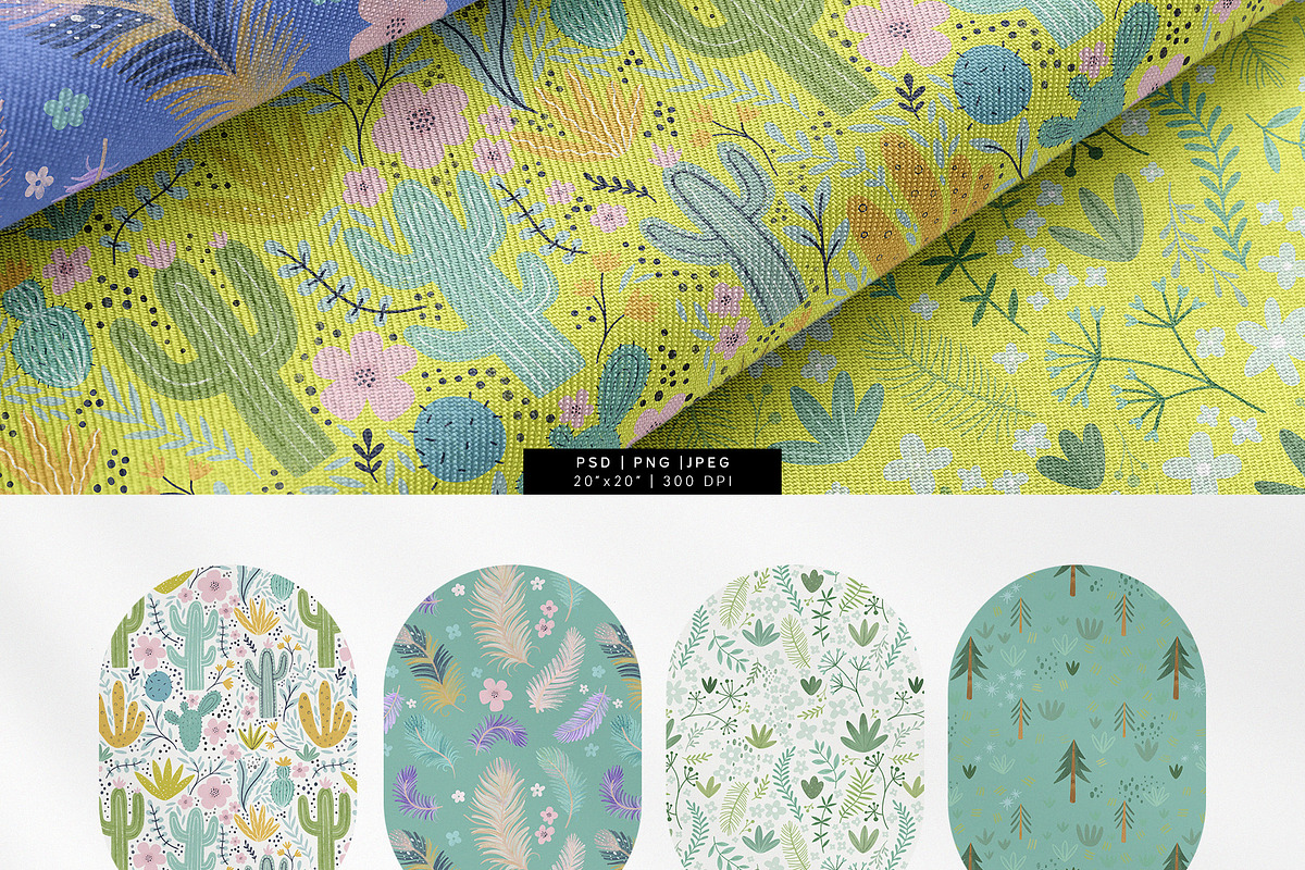 Arizona. Map & Patterns, a Decorative Illustration by annartdreams