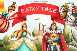 Fairy Tale - Clipart Set