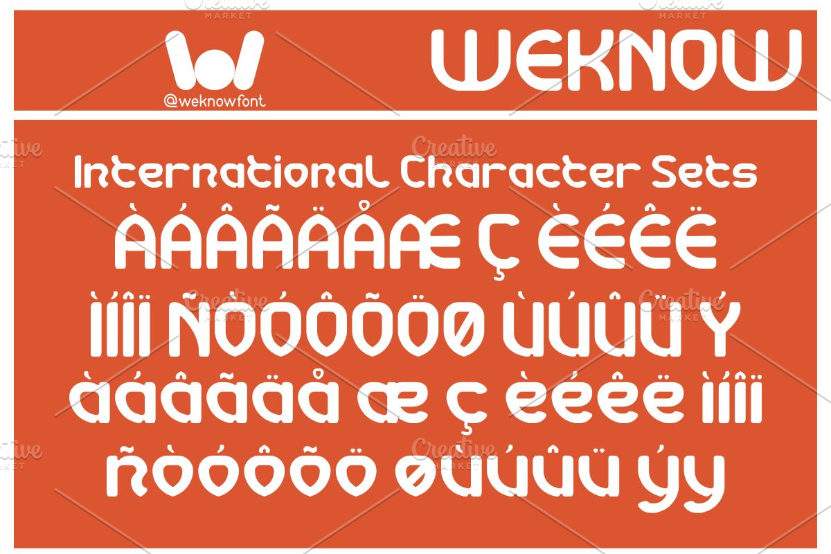 Super Friendly Font, a Font by weknow (Photo 8 of 8)