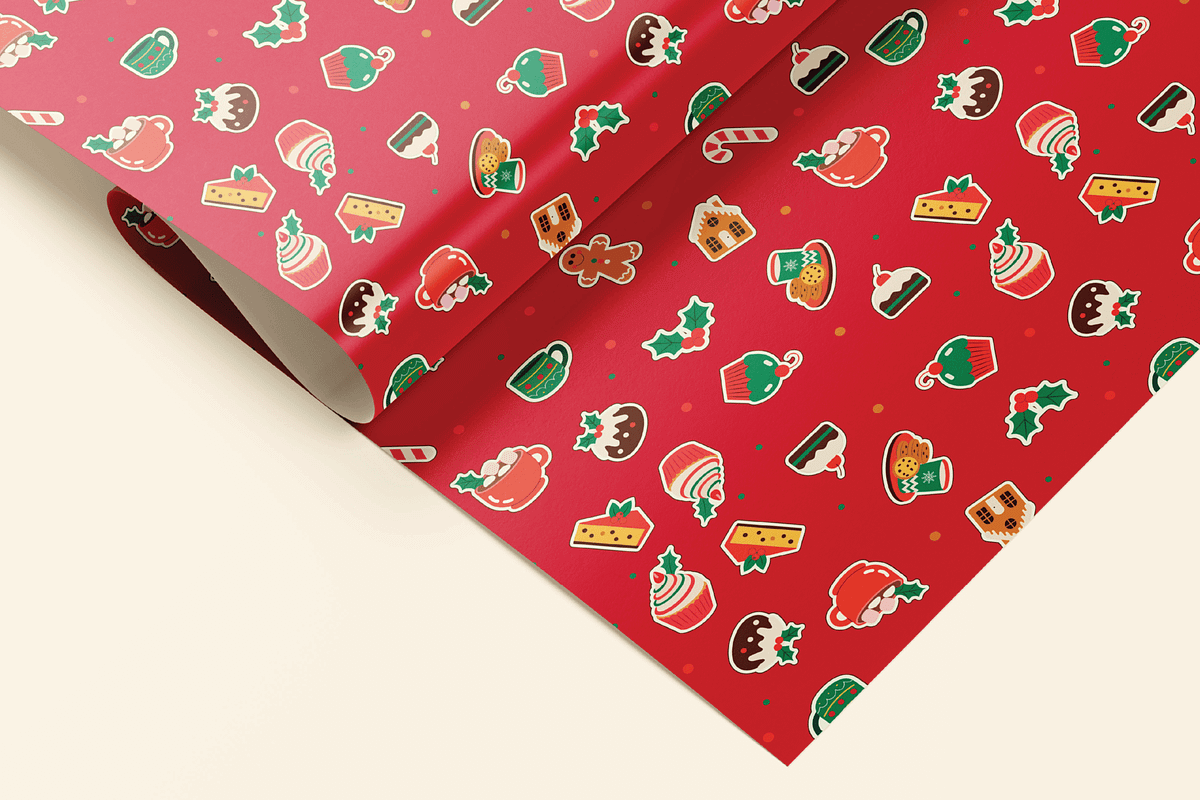 Festive Holiday Pattern Collection, an Illustration by Threestudio (Photo 5 of 5)
