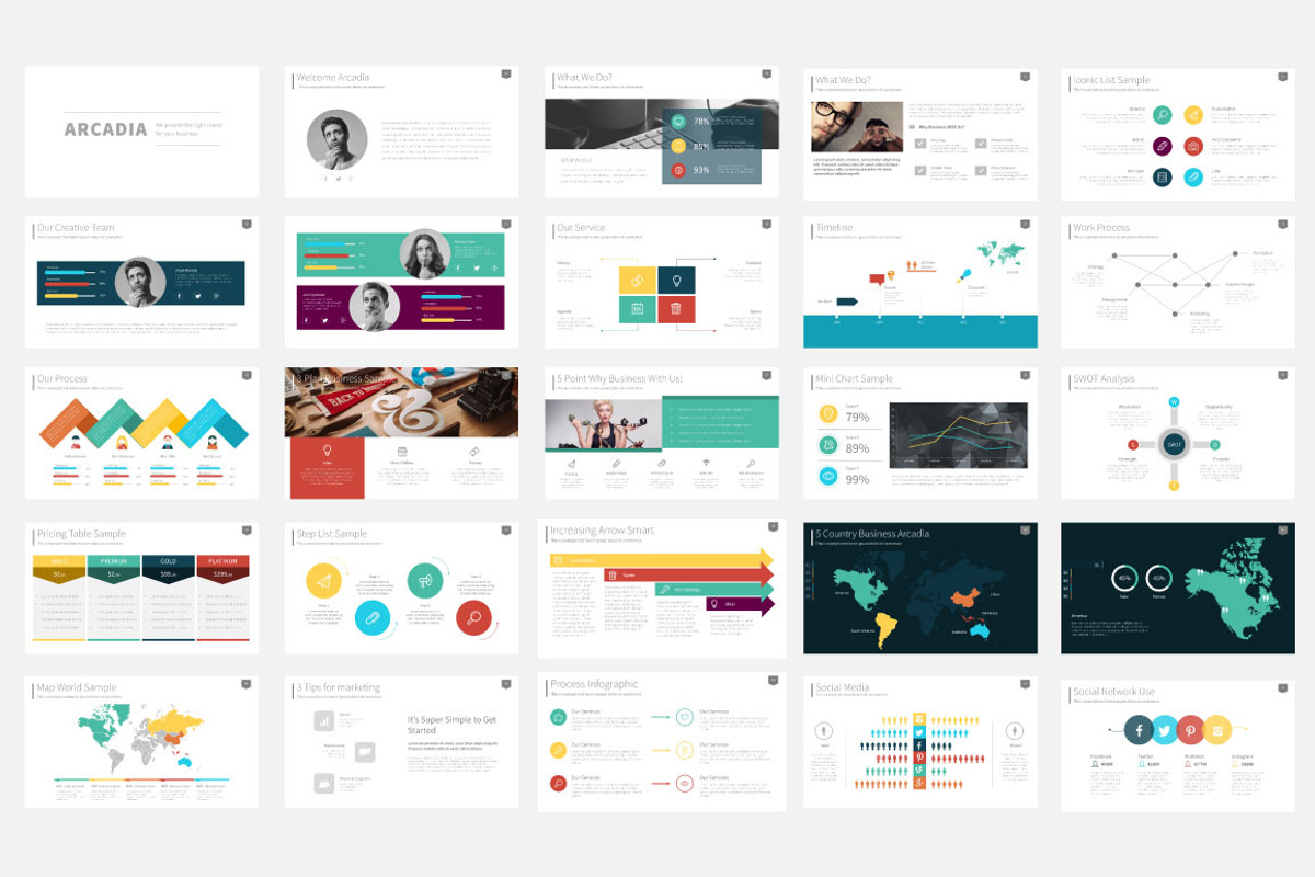 Big Deal Bundle Mix Powerpoint, a Presentation Template by Graphicslide (Photo 9 of 30)