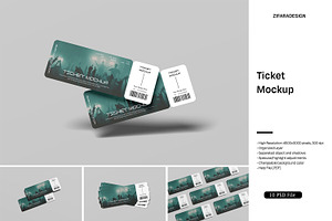 Ticket Mockup